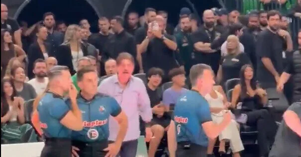 "Panathinaikos" owner again lost his temper: on the court he cursed both the referees and Ataman