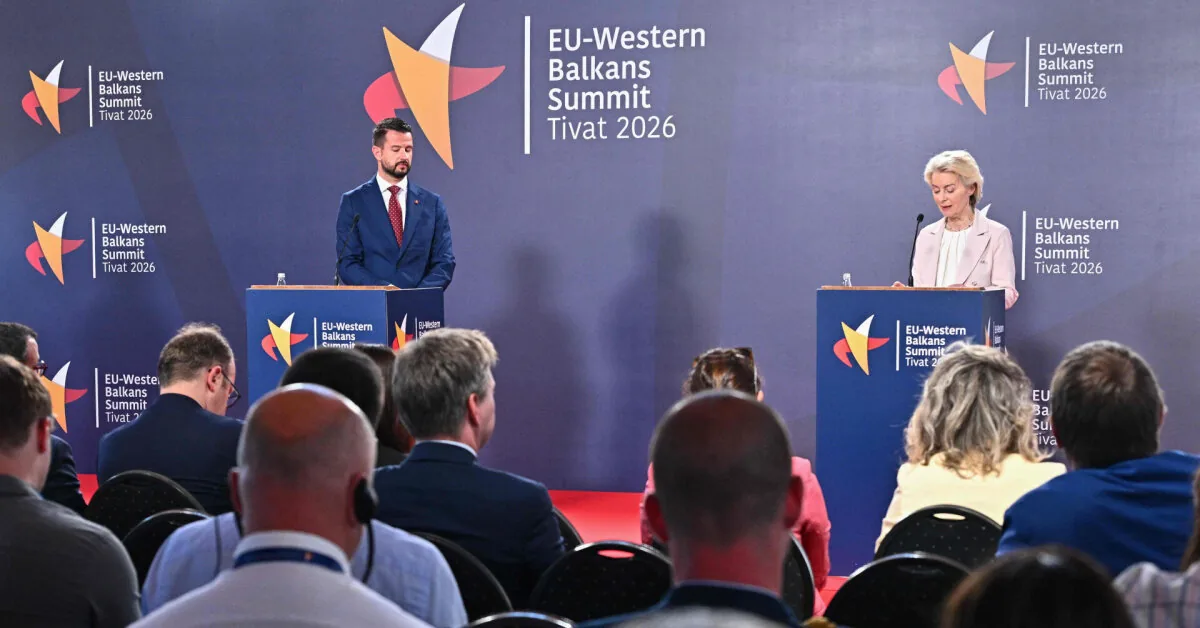 At the Balkan summit, EU leaders urged accelerating enlargement