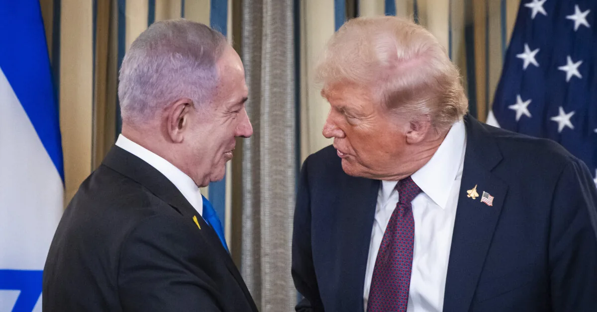 Trumpas explained why he called Netanyahu a madman