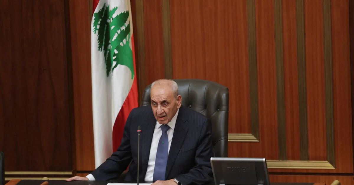 Officer: The Speaker of the Lebanese Parliament will guarantee that Hezbollah will adhere to the ceasefire with Israel