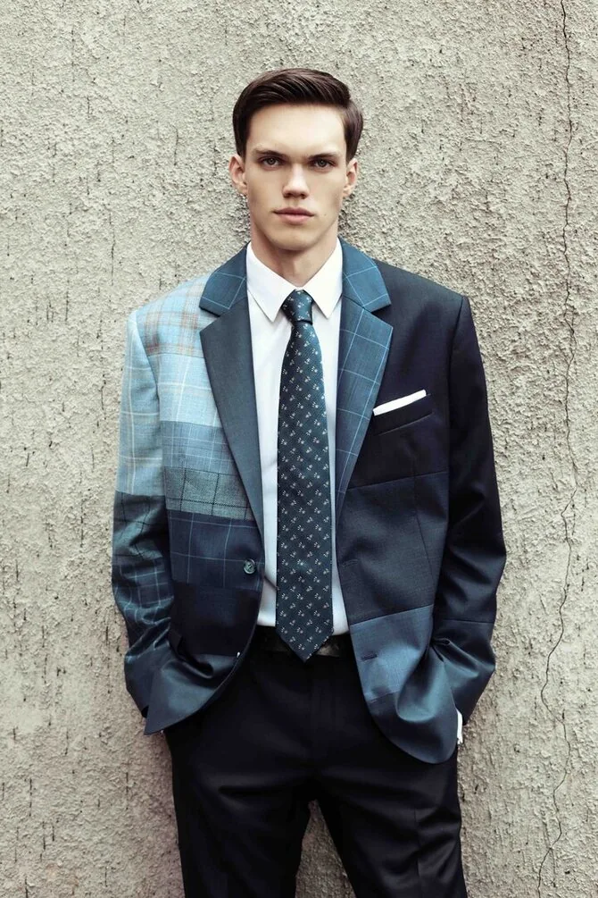 Photo by Miglė Golubickaitė/Collection „Almost somerwhere“, Model Kajus „MBOYS Agency“