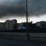 Rusija į Ukrainą paleido 236 dronus
