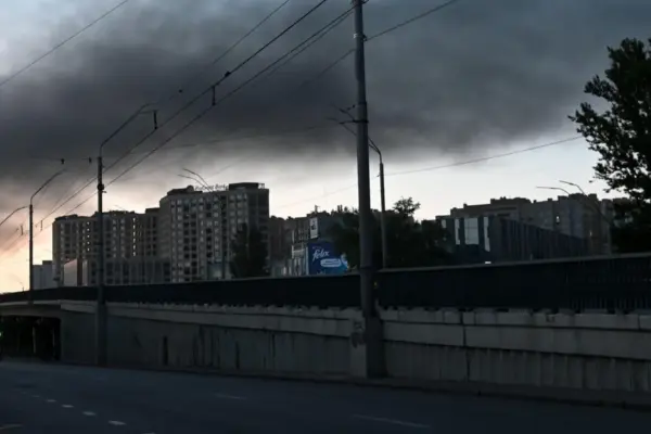 Rusija į Ukrainą paleido 236 dronus