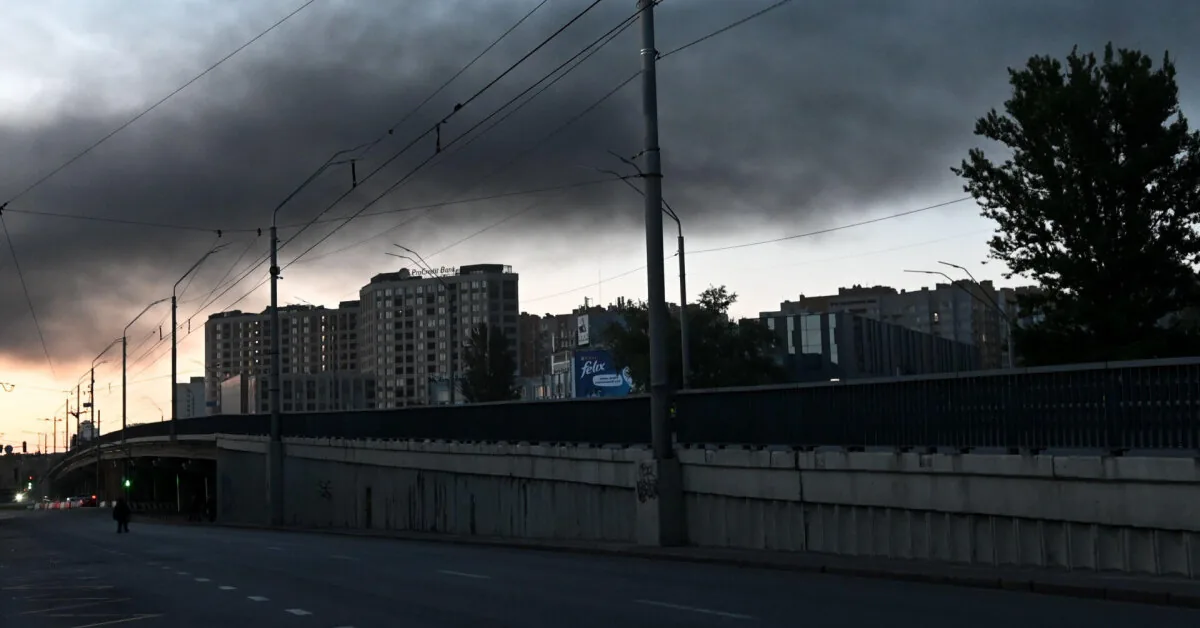 Rusija į Ukrainą paleido 236 dronus