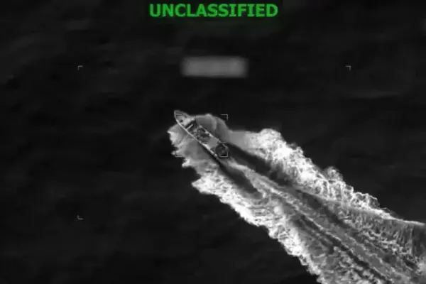 Two people died in a US strike on suspected drug smuggling ships