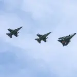 NATO fighters took off four times to identify and escort Russian aircraft