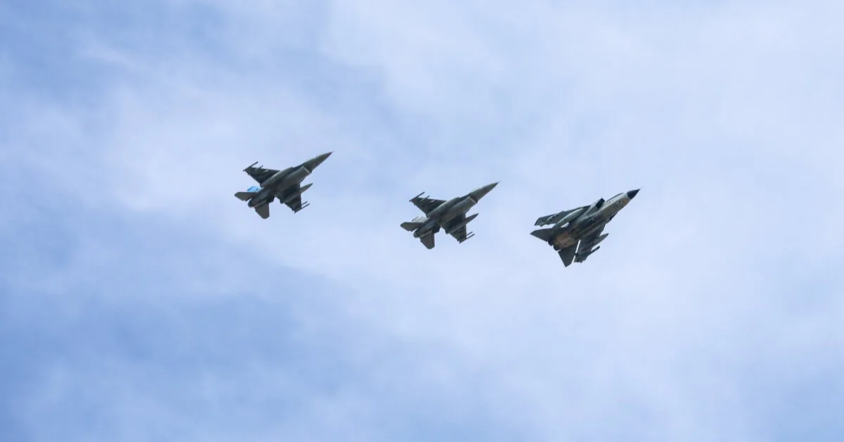 NATO fighters took off twice to identify and escort Russian aircraft