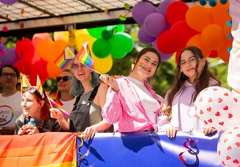 LGBT community march