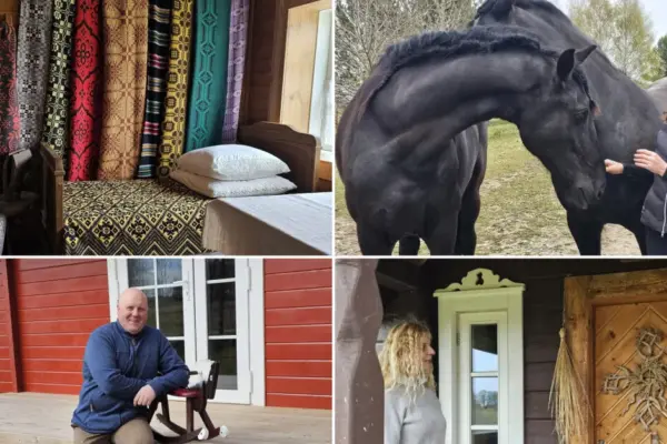 Having left the city, they created a paradise in the Lithuanian countryside: the way these people live now resembles a fairy tale