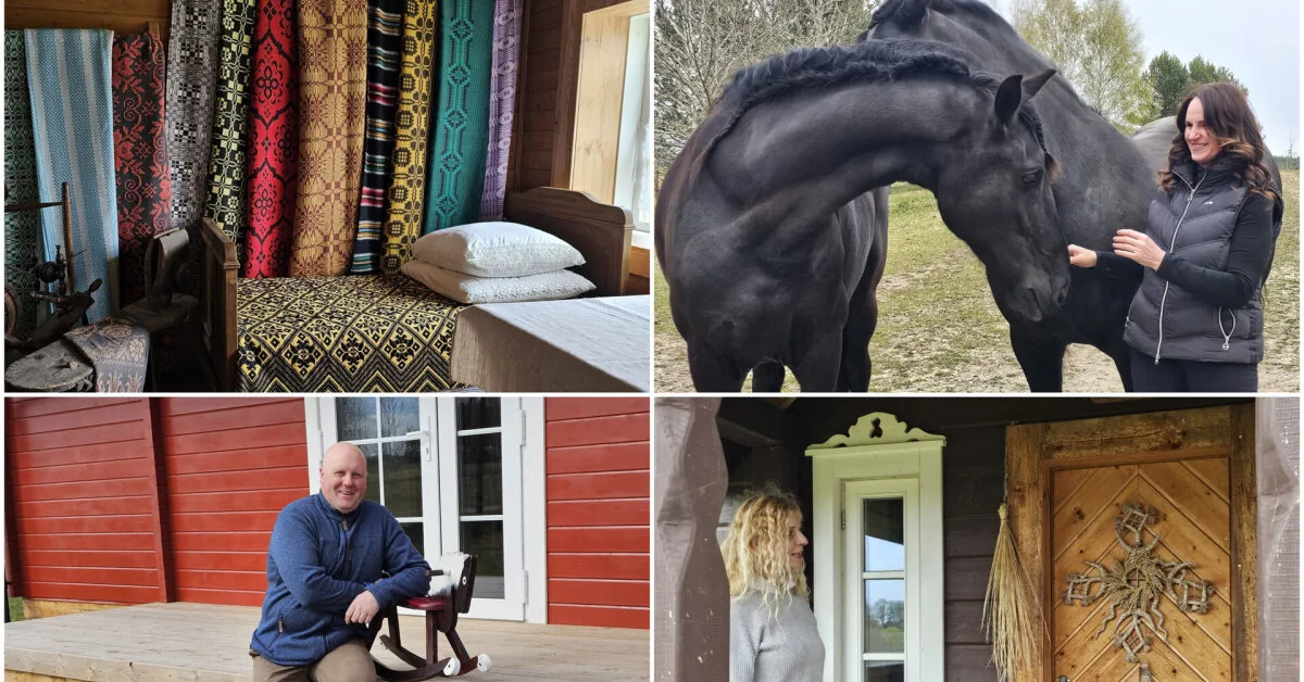 Having left the city, they created a paradise in the Lithuanian countryside: the way these people live now resembles a fairy tale
