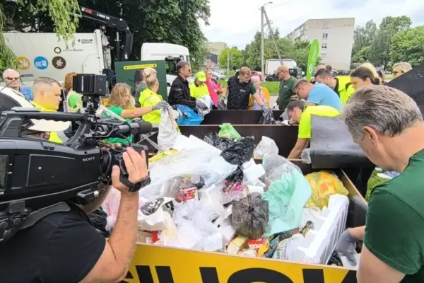Container search conducted in Kaunas: a social experiment revealed whether Kaunas residents make mistakes