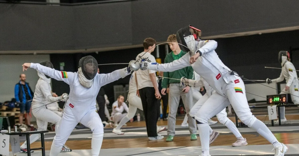 Lithuanian U23 Fencing Champions Revealed