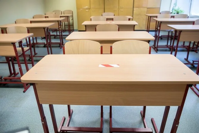 Julius Kalinskas/BNS photo. Classroom