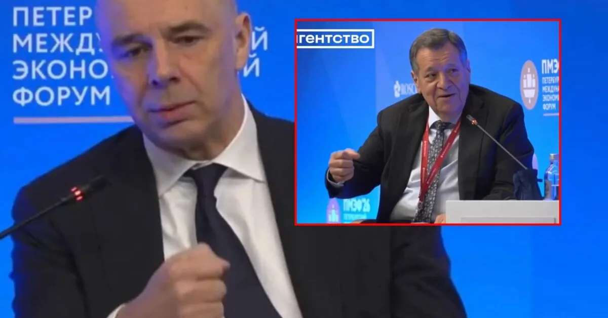 After a question about 174 billion euros gone – Russian minister's fist