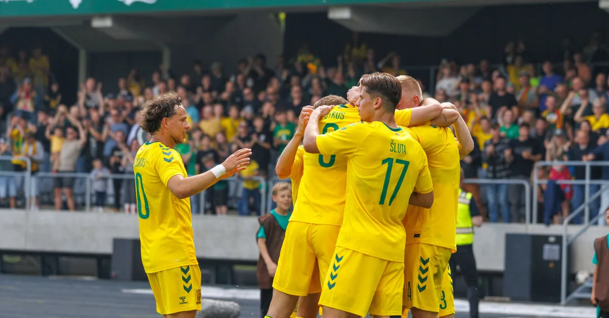 Lithuanian footballers' opponent in the Baltic Cup final revealed