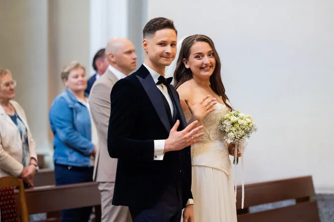 Patricija Adamovič / BNS photo / Gabriela Paulina Ždanovičiūtė's wedding