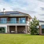 From the balcony – a house worth more than a million: has a private beach