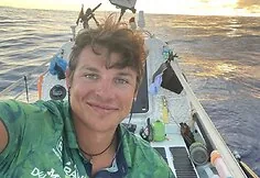 Aurimas Valujavičius's journey across the Atlantic