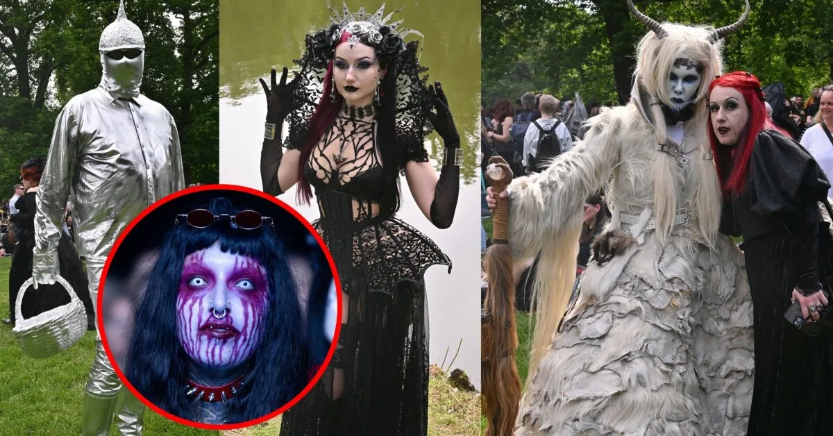 The largest Gothic "Wave-Gotik-Treffen" festival in the world: participants amazed with breathtaking looks