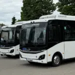 Two new electric buses operate in Kazlų Rūda municipality
