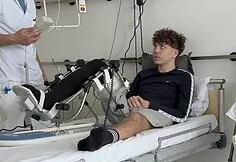 Adrian, who suffered a severe accident