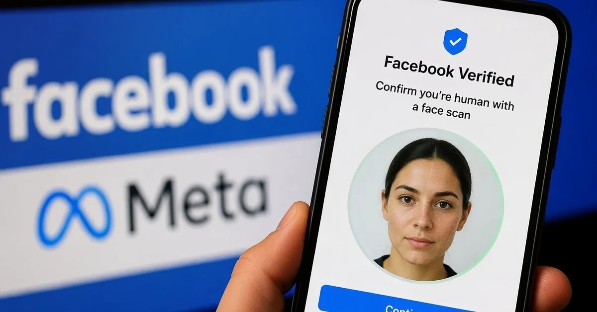 "Facebook" steps into a new reality: to prove you are human, you will have to show your face