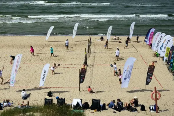 „Nida Beach Tennis Cup“: a tournament combining sport, active leisure, and good deeds