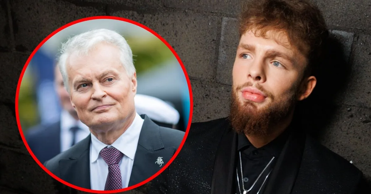 Dirkstys, who encountered Nausėda and asked a question, does not hide his frustration: "Because of that, he doesn't have an aura..."