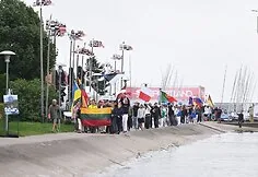 European 420 and 470 Yacht Class Youth Championship started in Nida