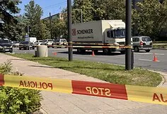 In Vilnius, a car crashed into a bus stop with people: one girl died