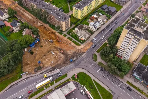Pertvarkomos svarbiausios Panevėžio sankryžos: ko tikėtis?