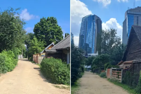 Famous traveler bluntly stated what he sees in the center of Vilnius: "Under my window stands a shack with an outdoor toilet"