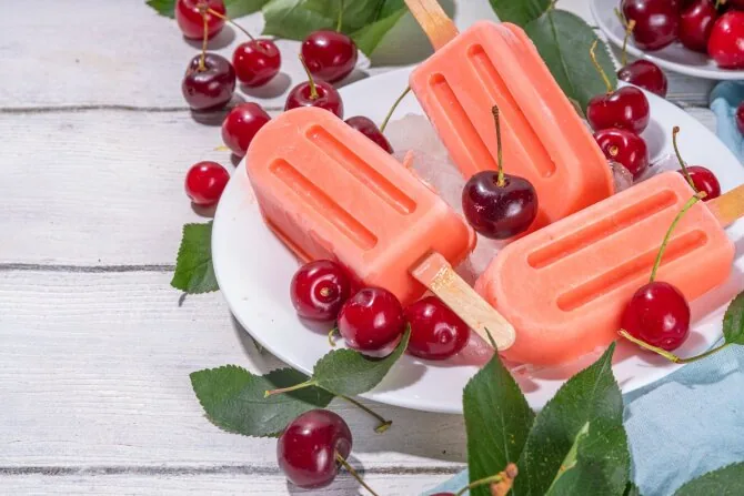 Shutterstock photo/Cherry ice cream