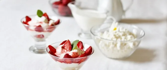 Shutterstock photo/Curd cheese dessert