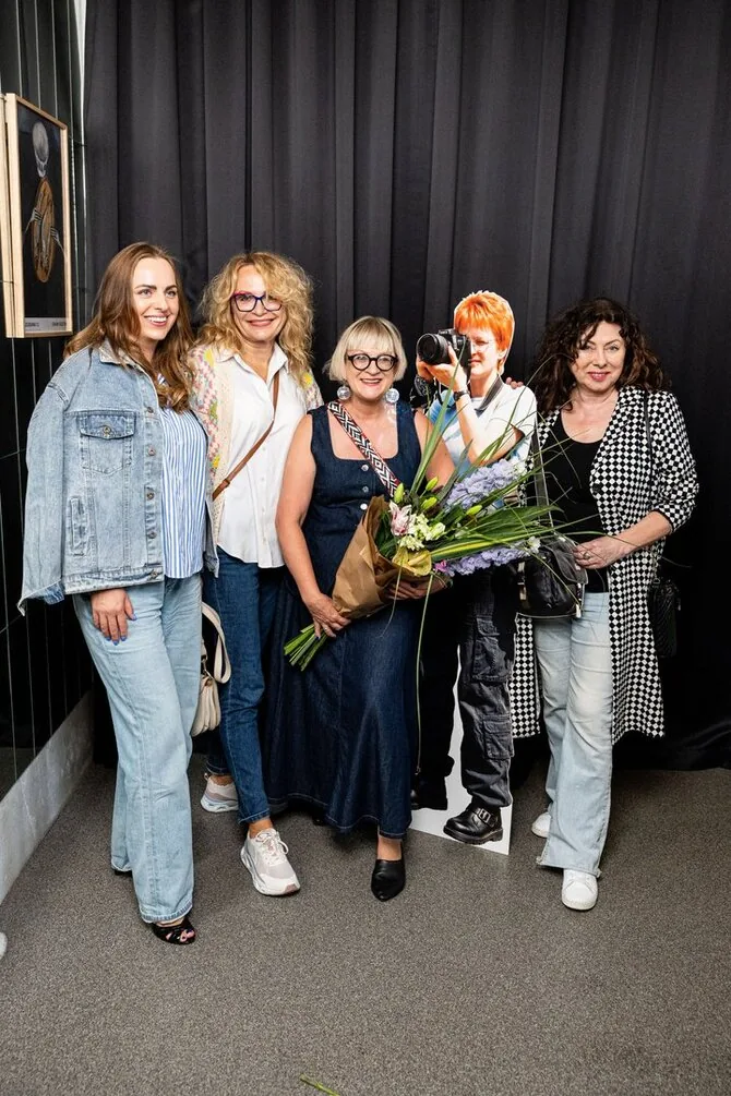 Paulius Peleckis / BNS photo / Opening of Greta Skaraitienė's exhibition 
