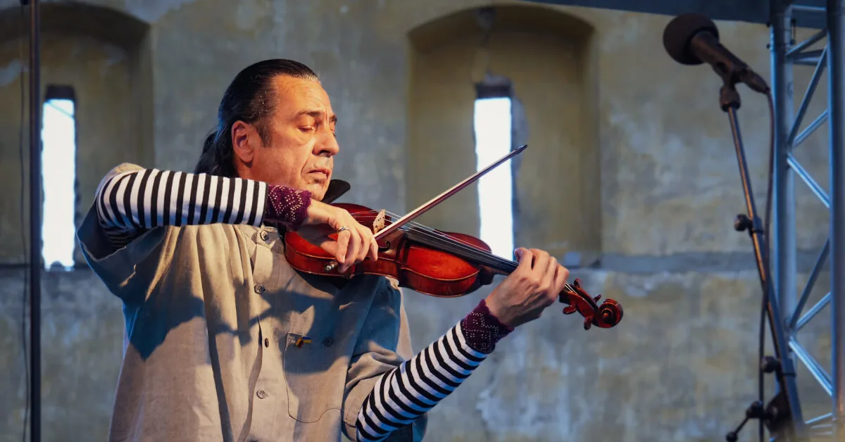 „Summer Moods“ audience listened breathlessly: the rain sanctified the violin virtuoso's recital