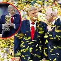 Donald Trump and Gianni Infantino