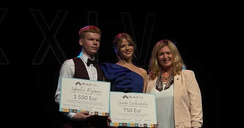 Four perfect scores for one high school graduate: Šilalė recognized students' achievements with awards