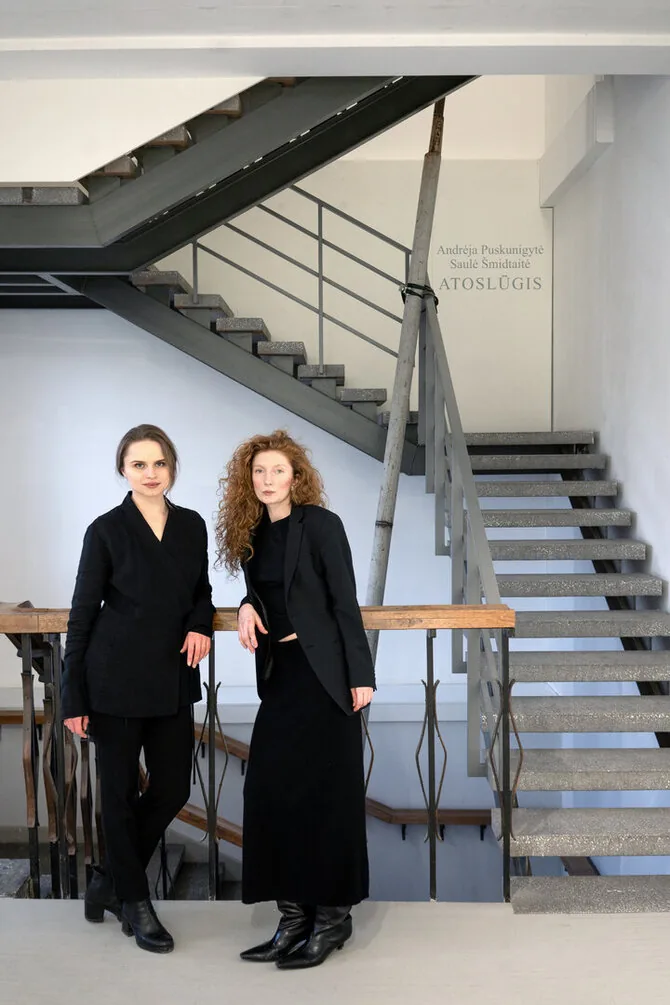 Photo by Severina Venckutė / Exhibition “Recession”. Together with Saulė Šmidtaitė at the “Meno parkas” gallery