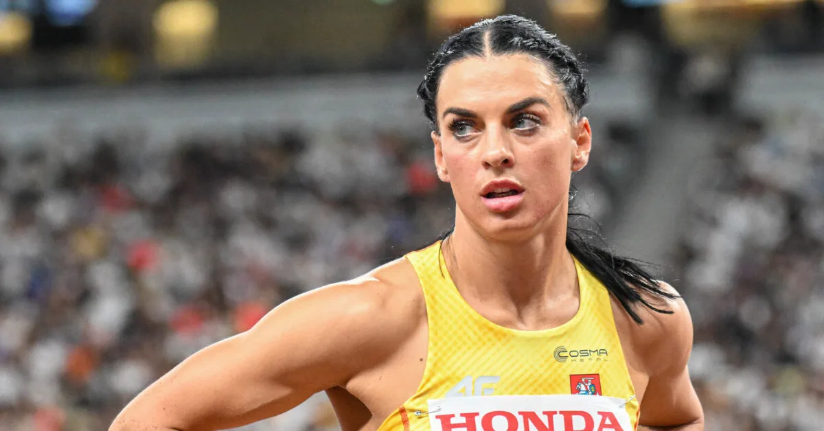 Dovilė Kilty's triumph in the Lithuanian Championship triple jump sector