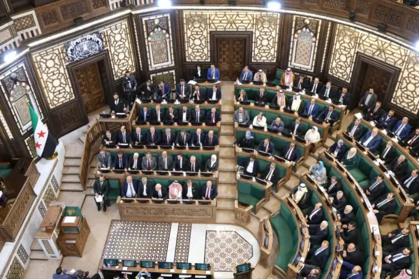 The first transitional parliament session took place in Syria