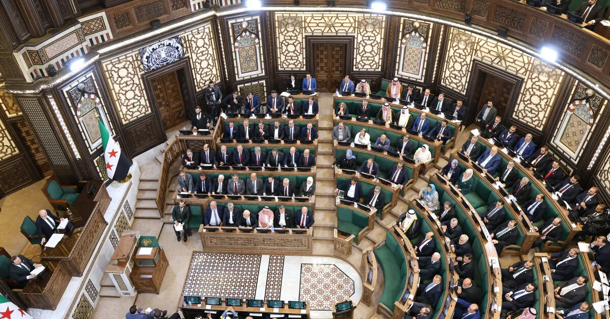 The first transitional parliament session took place in Syria