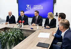 Signing of the cooperation agreement for the development of the film studio project in Vilnius