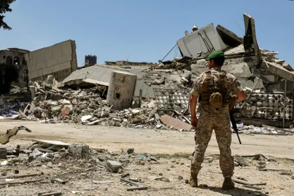 Israel military accuses Hezbollah of ceasefire violation over drone in southern Lebanon
