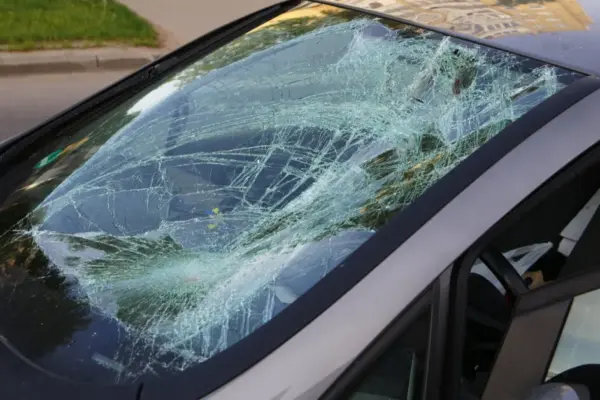 On the highway in the Kaunas district, a woman with a "Nissan" hit a man – he ended up in the hospital