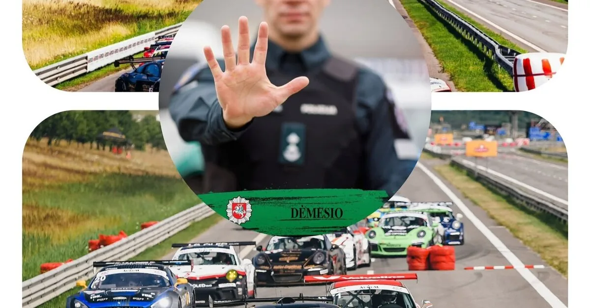 Palangoje keičiama eismo tvarka: prasideda „Aurum 1006 km lenktynės“