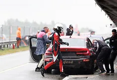 Rain in the race