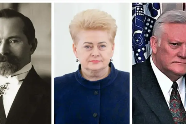 On the paths of Lithuanian presidents: how many kilometers would you have to travel to visit their birthplaces?