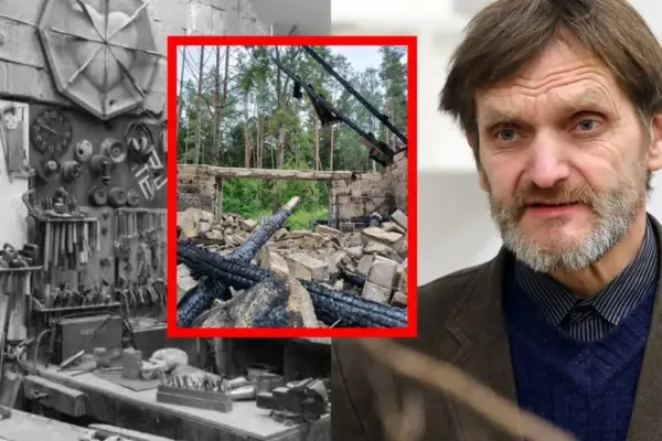 Famous sculptor Danielius Sodeika's workshop burned down: “30 years of work disappeared overnight”