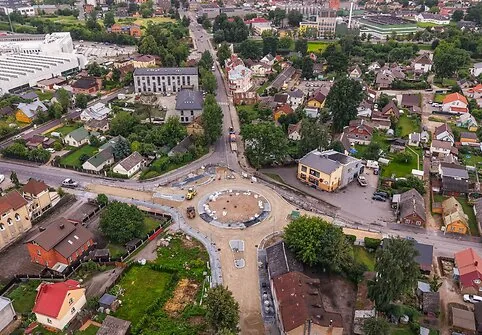 Pertvarkomos svarbiausios Panevėžio sankryžos
